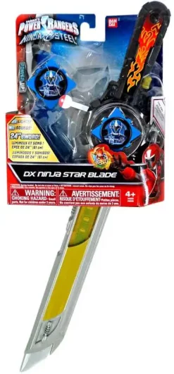 Best reviews of 🎉 Power Rangers Ninja Steel DX Ninja Star Blade Roleplay Toy ✔️