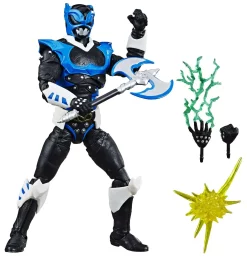 Discount 🧨 Power Rangers In Space Lightning Collection Psycho Blue Ranger Action Figure ⭐ -Power Rangers shop 630509857326 inset3