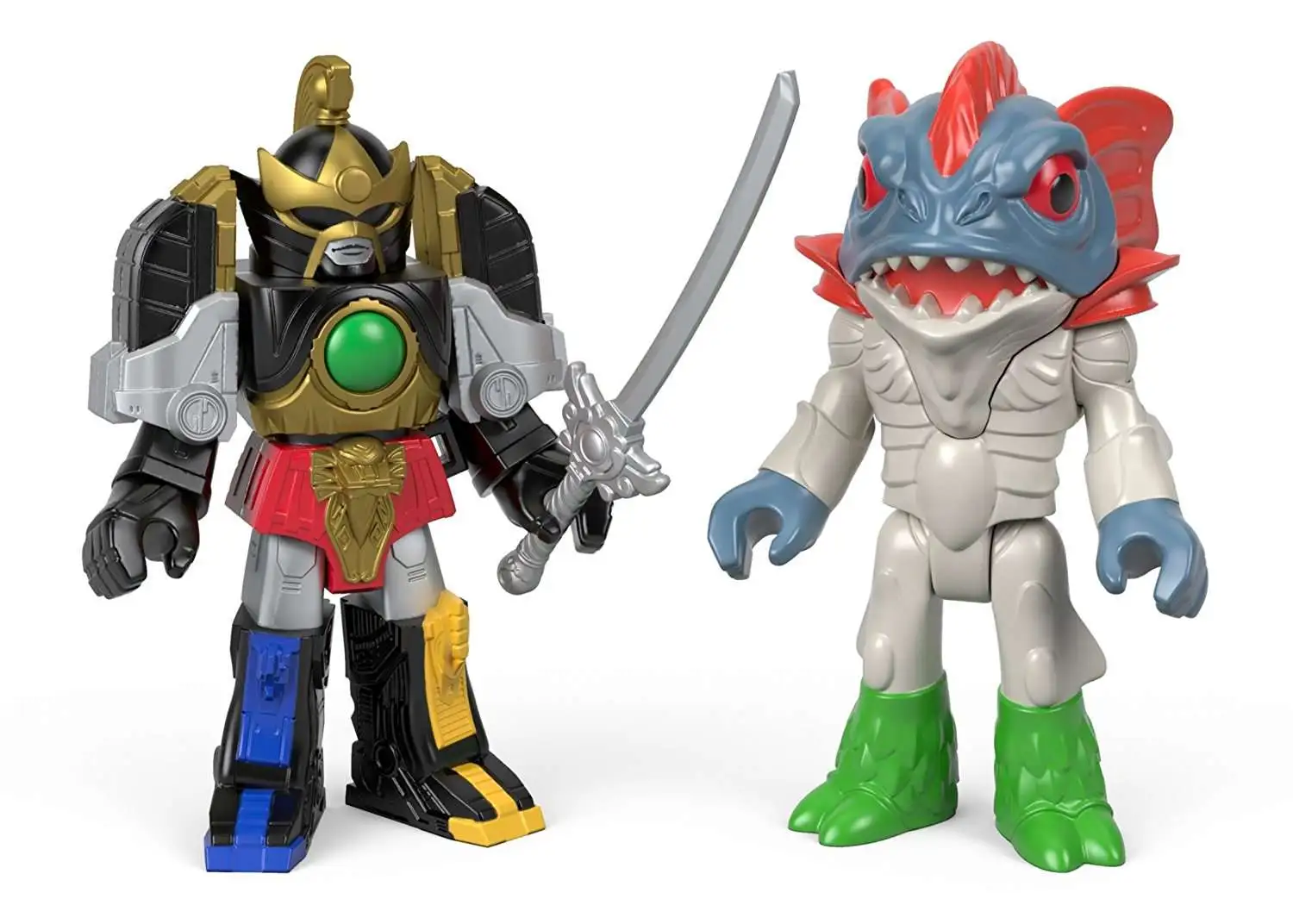 Brand new โค๏ธ Fisher Price Power Rangers Imaginext Mighty Morphin Thunder Megazord & Pirantishead Mini Figure 2-Pack ๐ 3 Brand new โค๏ธ Fisher Price Power Rangers Imaginext Mighty Morphin Thunder Megazord & Pirantishead Mini Figure 2-Pack ๐ - Image 2