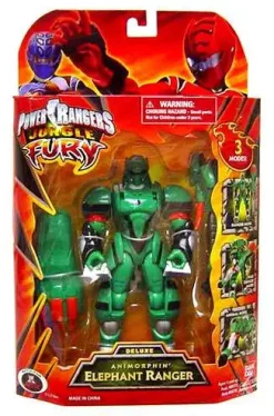 Wholesale 😍 Power Rangers Jungle Fury Animorphin Elephant Ranger Deluxe Action Figure 🎁