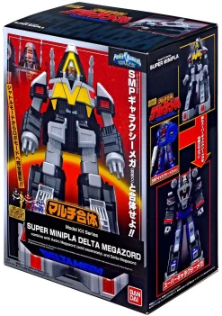 Best reviews of ❤️ Power Rangers In Space Bandai Super Mini Pla Delta Megazord 6-Inch Model Kit Figure [Loose] 🎉