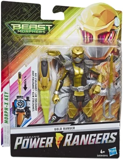 Budget ⭐ Power Rangers Beast Morphers Gold Ranger Action Figure 🔥