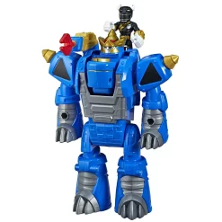 Best Pirce 🔥 Power Rangers Black Ranger & Rhino Zord Action Figure 🎁 -Power Rangers shop blackrangerrhino inset3