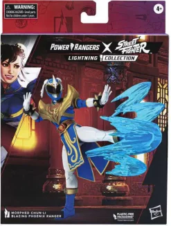 New โ Power Rangers X Street Fighter Lightning Collection Morphed Blazing Phoenix Chun-Li Action Figure (Pre-Order ships April) โ