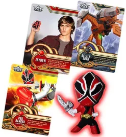 Promo 🛒 Power Rangers Super Samurai Red Ranger 1-Inch PVC Figure 🧨