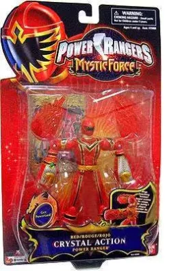 Best Pirce 🧨 Power Rangers Mystic Force Red Crystal Action Power Ranger Action Figure 🎉