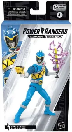 Budget ✨ Power Rangers Dino Charge Lightning Collection Blue Ranger Action Figure [Koda] (Pre-Order ships April) 🧨