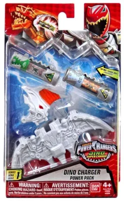 Best reviews of 😀 Power Rangers Dino Super Charge Series 1 White Dino Charger Power Pack #43264 ❤️