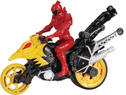 Budget ✔️ Power Rangers Dino Charge Dino Stunt Bike & T-Rex Super Charge Red Ranger Action Figure & Vehicle 🤩
