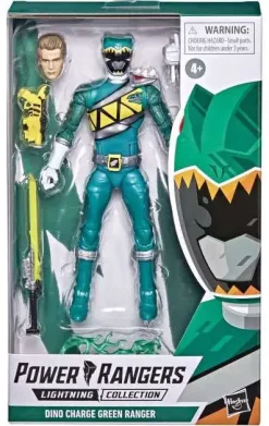 Discount 😍 Power Rangers Dino Charge Lightning Collection Green Ranger Action Figure 😍
