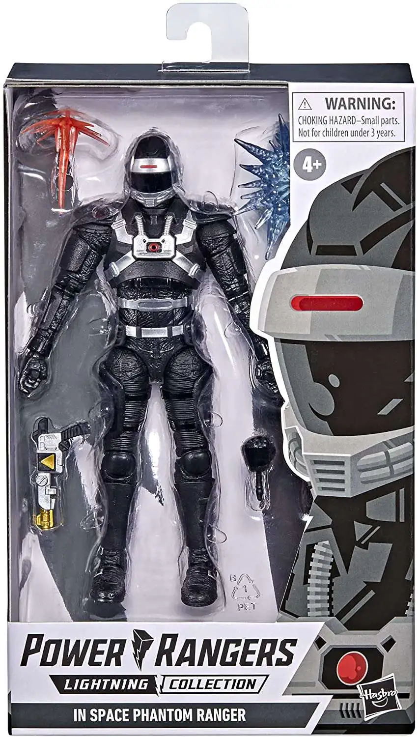 Discount 🤩 Power Rangers In Space Lightning Collection Phantom Ranger Action Figure ⌛ 4 Discount 🤩 Power Rangers In Space Lightning Collection Phantom Ranger Action Figure ⌛ - Image 2