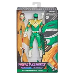 Flash Sale 🧨 Power Rangers Mighty Morphin Lightning Collection Green Ranger Action Figure [2021 Version] 👏 -Power Rangers shop e5906as27mmprgreenr inset1