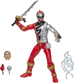 Promo ๐ Power Rangers Dino Fury Lightning Collection Red Ranger Action Figure ๐