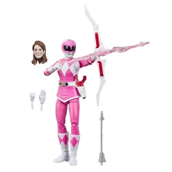 Wholesale 🤩 Power Rangers Mighty Morphin Lightning Collection Pink Ranger Action Figure 🎉
