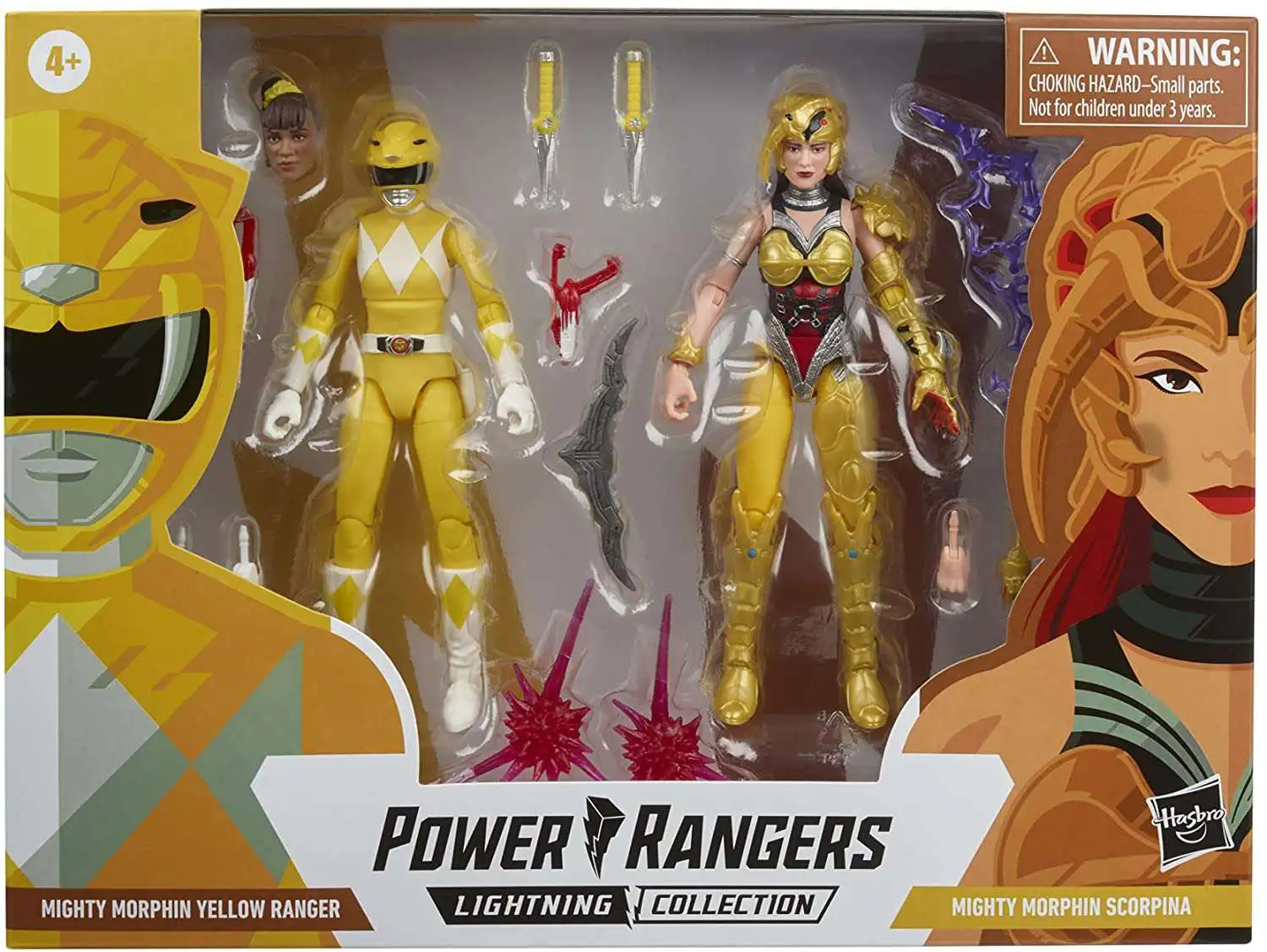 Promo 🌟 Power Rangers Lightning Collection Orvina & Yellow Ranger Action Figure 2-Pack 🎉 4 Promo 🌟 Power Rangers Lightning Collection Orvina & Yellow Ranger Action Figure 2-Pack 🎉 - Image 2