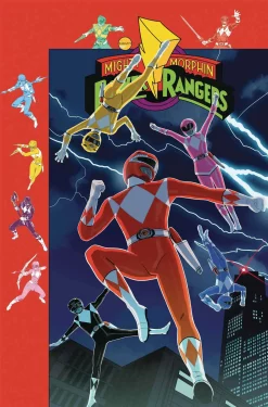 Best Pirce 🥰 Boom Studios Mighty Morphin Power Rangers #38 Beyond The Grid Comic Book [Jordan Gibson Variant Cover] ❤️