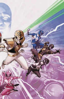 Best Sale 🌟 Boom Studios Mighty Morphin Power Rangers #50 Necessary Evil Comic Book [Connecting Variant Cover] ✨