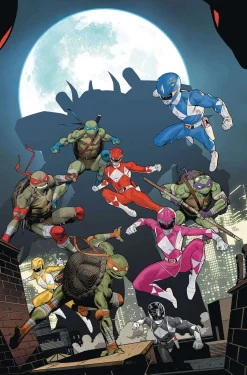 Budget ✨ Boom Studios Power Rangers & Teenage Mutant Ninja Turtles #5 Comic Book 💯