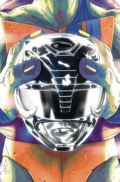 Brand new 💯 Boom Studios Power Rangers & Teenage Mutant Ninja Turtles #5 Comic Book [Goni Montes Cover B Leo] 👏