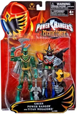 Best Pirce ✔️ Power Rangers Mystic Force Green Power Ranger and Titan Megazord Exclusive Action Figure 2-Pack 😀