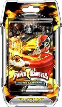 Deals 👍 Power Rangers Action Trading Card Game Guardians of Justice Booster Pack [10 Cards] 🔥