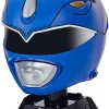 Discount 😀 Power Rangers Mighty Morphin Lightning Collection Blue Ranger Helmet [Full Scale] ⌛ -Power Rangers shop hsf5157