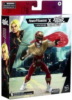 Cheapest 😍 Power Rangers X Street Fighter Lightning Collection Morphed Ken Soaring Falcon Ranger Action Figure (Pre-Order ships April) 🌟