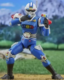 Promo ⭐ Power Rangers Turbo Lightning Collection Blue Senturion Action Figure (Pre-Order ships May) 🌟 -Power Rangers shop hsf8205 inset2