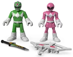 Best Sale 🥰 Fisher Price Power Rangers Imaginext Mighty Morphin Green Ranger & Pink Ranger Mini Figure 2-Pack 🔔 11 Best Sale 🥰 Fisher Price Power Rangers Imaginext Mighty Morphin Green Ranger & Pink Ranger Mini Figure 2-Pack 🔔 -Power Rangers shop imaginextmmprgrnpnk inset4