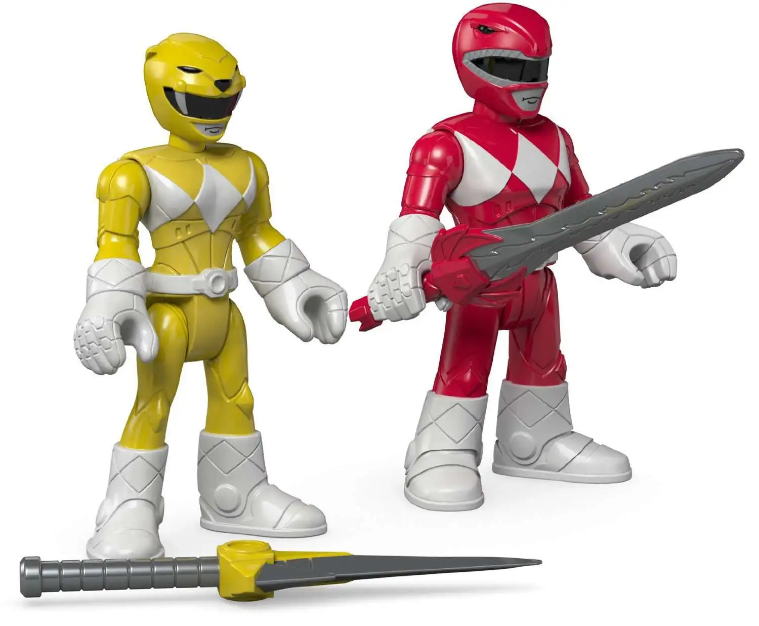Outlet ๐ Fisher Price Power Rangers Imaginext Mighty Morphin Red Ranger & Yellow Ranger Mini Figure 2-Pack ๐ 3 Outlet ๐ Fisher Price Power Rangers Imaginext Mighty Morphin Red Ranger & Yellow Ranger Mini Figure 2-Pack ๐ - Image 2