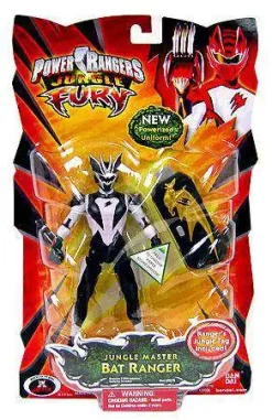 New ⌛ Power Rangers Jungle Fury Jungle Master Bat Ranger Action Figure [Damaged Package] 🎁