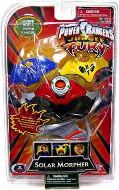Discount 🤩 Power Rangers Jungle Fury Solar Morpher Roleplay Toy 🎁