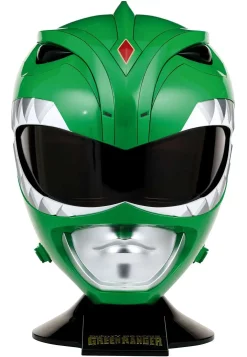 Brand new 🧨 Power Rangers Mighty Morphin Legacy Green Ranger Helmet [Damaged Package, Full Scale] 👍