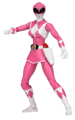 New 💯 Power Rangers Mighty Morphin Legacy Build A Megazord Pink Ranger Action Figure [MMPR] 💯 -Power Rangers shop legacymmpink inset1