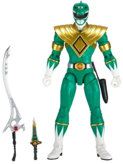 Budget 🥰 Power Rangers Mighty Morphin Legacy Build A Megazord Green Ranger Action Figure [MMPR] ✨ -Power Rangers shop legacymorphingrn inset2