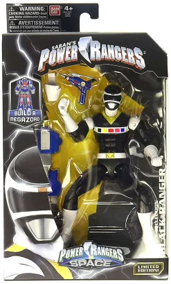 Top 10 ✔️ Power Rangers In Space Legacy Build A Megazord Black Ranger Action Figure [PRIS] 🥰