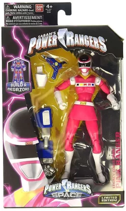 Brand new 🎁 Power Rangers In Space Legacy Build A Megazord Pink Ranger Action Figure [PRIS] ✨