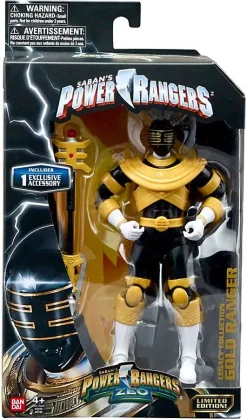 Coupon 😀 Power Rangers ZEO Legacy Gold Ranger Action Figure [ZEO] ⌛