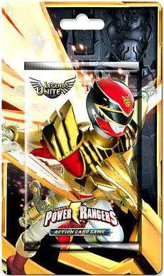 Promo ❤️ Power Rangers Action Trading Card Game Legends Unite Booster Pack [10 Cards] 💯