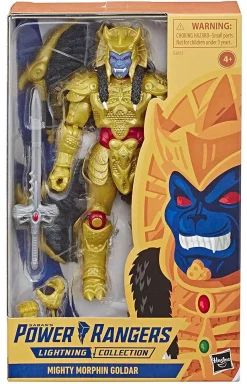 Promo 🎉 Power Rangers Mighty Morphin Lightning Collection Goldar Exclusive Action Figure 😀