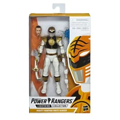 Outlet ❤️ Power Rangers Mighty Morphin Lightning Collection White Ranger Action Figure [2020, Mighty Morphin] 🥰 -Power Rangers shop lightningwhiteranger inset4
