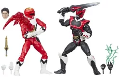 Cheapest 🔥 Power Rangers Lightning Collection Lost Galaxy Red Ranger & In Space Psycho Red Ranger Exclusive Action Figure 2-Pack 🌟