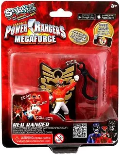 Outlet 😉 Power Rangers Megaforce Swappz Red Ranger Minifigure 🔥