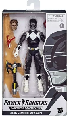 Coupon 😀 Power Rangers Mighty Morphin Lightning Collection Black Ranger Action Figure [Mighty Morphin] 👍 -Power Rangers shop mmprblackpowerrangers inset3