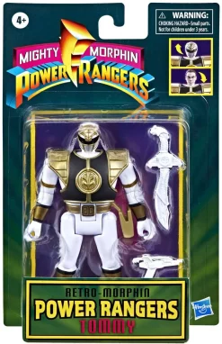 Wholesale 🧨 Power Rangers Mighty Morphin Retro-Morphin Tommy Action Figure [White Ranger] ✔️