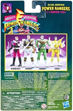 Deals 🔥 Power Rangers Mighty Morphin Retro-Morphin Kimberly Action Figure [Pink Ranger] 🌟 -Power Rangers shop mmprretromorphkim inset2
