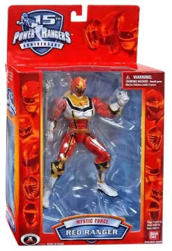 Outlet ❤️ Power Rangers Mystic Force Red Ranger Action Figure [15th Anniversary Special Edition] 🎁