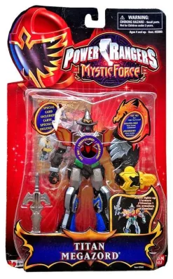 Hot Sale 🔔 Power Rangers Mystic Force Titan Megazord Action Figure [Damaged Package] 👏