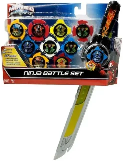 Buy 😀 Power Rangers Ninja Steel Ninja Battle Set Exclusive [Lights & Sounds] 💯