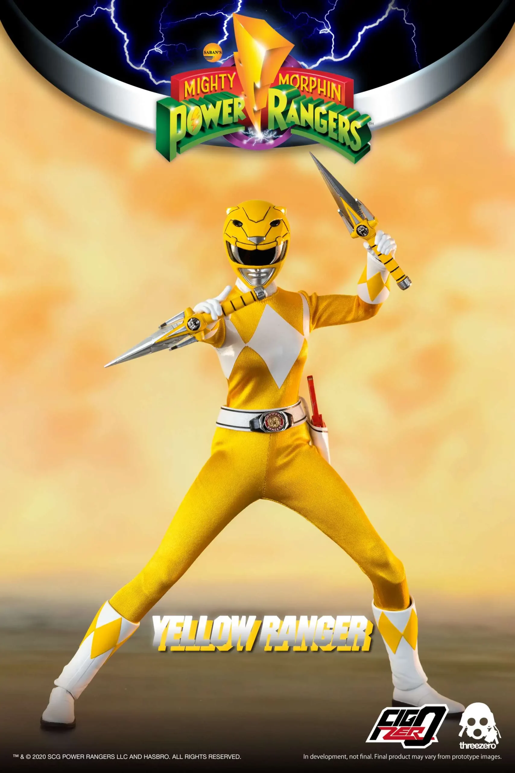 Cheap ๐ Power Rangers Mighty Morphin Yellow Ranger Action Figure โ 4 Cheap ๐ Power Rangers Mighty Morphin Yellow Ranger Action Figure โ - Image 2